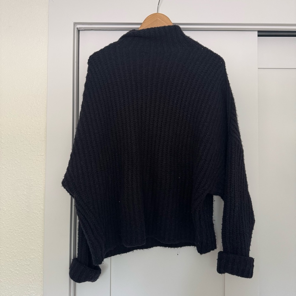 Anthropologie Maeve Wool Blend Cowl Neck Sweater Size‎ Meidum - Picture 4 of 5